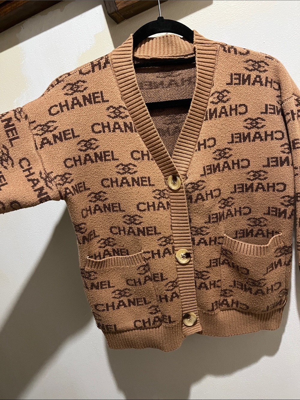 Chanel Logo Cardigan Sweater - Picture 3 of 3